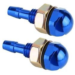 2pcs Windshield Washer Nozzle, Keenso Universal Car Auto Windshield Wiper Spray Jet Nozzle Replacement Kit(Blue)