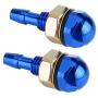 2pcs Windshield Washer Nozzle, Keenso Universal Car Auto Windshield Wiper Spray Jet Nozzle Replacement Kit(Blue)