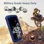 Simicoo Samsung S20 Ultra Metal Bumper Silicone Case Hybrid Military Shockproof Heavy Duty Rugged Defender case Built-in Screen Protector Stand Camera Lens Protector Cover for S20 Ultra (Blue)