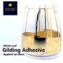 Gilding Adhesive 120ml, Professional Quality, Water Based Gold Leaf Sheets Size