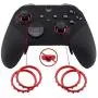 eXtremeRate Matte Chrome Red Accent Rings Accessories for Xbox One Elite, Elite Series 2 Controller, Replacement Parts Profile Switch Buttons for Xbox One Elite Controller - Pack of 2 eXtremeRate Matte Chrome Red Accent Rings Accessories for Xbox One Elite, Elite Series 2 Controller, Replacement Parts Profile Switch Buttons for Xbox One Elite Controller - Pack of 2