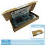 made2catch Pack of 2 Classic Metal Rat Traps Fully Galvanized - Rat Traps That Work - Strong and Humane Snap Rat Trap - Reusable Rat Trap - 2 Traps