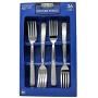 Daily Chef Dinner Forks,Spoons, and Knives Flatware - 108 Pieces Windsor Pattern