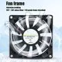 PC Cooling Fan,12V 0.3A 8cm Heat Sink Fan,Silent Vibration Reduction,Strong Heat Dissipation, Compatible with Various PC Case, Suitable for Computer case and Power Cooling PC Cooling Fan,12V 0.3A 8cm Heat Sink Fan,Silent Vibration Reduction,Strong Heat Dissipation, Compatible with Various PC Case, Suitable for Computer case and Power Cooling