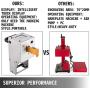 VEVOR Electric Marking Machine 90x30mm Metal Marking Machine 300W Dot Peen Marking Machine Integrated Operation Easy Use Without Air Pump & PC for Marking Code, Serial Number, Letter, Logo