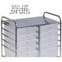 Honey-Can-Do Rolling Storage Cart and Organizer with 12 Plastic Drawers Honey-Can-Do Rolling Storage Cart and Organizer with 12 Plastic Drawers