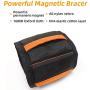 Magnetic Wristband, Tool Belt with 15 Strong Magnets for Holding Screws, Nails, Drill Bits-Tool Gift for Men, DIY Handyman