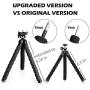 UBeesize Tripod S, Premium Flexible Phone Tripod with Wireless Remote, Mini Tripod Stand for Camera GoPro/Mobile (Upgraded)