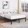 TATAGO 3500lbs Upgraded Heavy Duty Wooden Slats Queen Platform Bed Frame, 14 Inch Tall Mattress Foundation, Extra-Strong Support, No Noise & No Box Spring Needed TATAGO 3500lbs Upgraded Heavy Duty Wooden Slats Queen Platform Bed Frame, 14 Inch Tall Mattress Foundation, Extra-Strong Support, No Noise & No Box Spring Needed