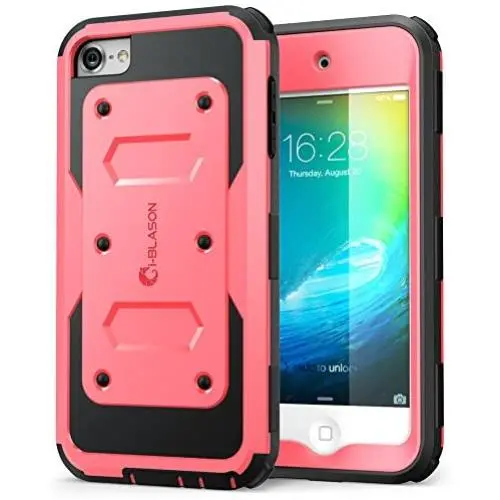 i-Blason Armorbox Case Designed for iPod Touch 7/6/5, Full Body Case with Built-in Screen Protector for Apple iPod Touch 5th/6th/7th Generation, Pink i-Blason Armorbox Case Designed for iPod Touch 7/6/5, Full Body Case with Built-in Screen Protector for Apple iPod Touch 5th/6th/7th Generation, Pink