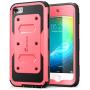 i-Blason Armorbox Case Designed for iPod Touch 7/6/5, Full Body Case with Built-in Screen Protector for Apple iPod Touch 5th/6th/7th Generation, Pink