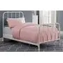DHP Jenny Lind Metal Twin Bed Frame in White DHP Jenny Lind Metal Twin Bed Frame in White