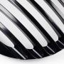CISUNG Metal Headlight Grill Cover Fits Harley Davidson Sportster XL 883 1200 X48 Black