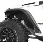 Hooke Road Wrangler JK Inner Fender Liners Front Fender Mud Guards Compatible with Jeep Wrangler JK & Unlimited 2007-2018 Sport Sahara Rubicon 2/4 Doors