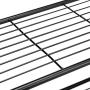 DOEWORKS 3 Tier Metal Plant Stand, Ladder-Shaped Storage Rack Stand Shelf,Shoe Organizer, Utility Storage for Indoor Outdoor Use, Black