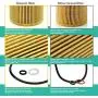 Oil Filter Fits BMW X6 X5 128i 135i 325i 335i X1 X3 X4 Z4 Metal Free Replace Mann Filter HU 816X | Part No. 11427541827 11427953129 Oil Filter Fits BMW X6 X5 128i 135i 325i 335i X1 X3 X4 Z4 Metal Free Replace Mann Filter HU 816X | Part No. 11427541827 11427953129