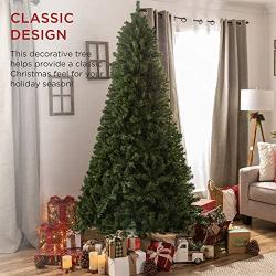 Best Choice Products 7.5ft Premium Spruce Artificial Holiday Christmas Tree for Home, Office, Party Decoration w/ 1,346 Branch Tips, Easy Assembly, Metal Hinges & Foldable Base