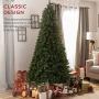 Best Choice Products 7.5ft Premium Spruce Artificial Holiday Christmas Tree for Home, Office, Party Decoration w/ 1,346 Branch Tips, Easy Assembly, Metal Hinges & Foldable Base