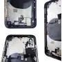 CELL4LESS Back Housing Assembly Metal Frame w/Back Glass - Wireless Charging pad - Sim Card Tray and Camera Frame and Lens for iPhone X (Space Gray) CELL4LESS Back Housing Assembly Metal Frame w/Back Glass - Wireless Charging pad - Sim Card Tray and Camera Frame and Lens for iPhone X (Space Gray)