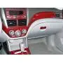 Rvinyl Rdash Dash Kit Decal Trim for Mazda Mazda3 2019-2020 - Aluminum (Brushed Blue)