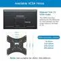 PERLESMITH Full Motion TV Wall Mount Bracket for 13-42 Inch Flat/Curved TVs Max VESA 200x200mm- Articulating Arms Swivel Tilt & Extends- Monitor VESA Wall Mount Supports TV up to 77lbs- PSSFK1 PERLESMITH Full Motion TV Wall Mount Bracket for 13-42 Inch Flat/Curved TVs Max VESA 200x200mm- Articulating Arms Swivel Tilt & Extends- Monitor VESA Wall Mount Supports TV up to 77lbs- PSSFK1
