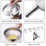 Stainless Steel Kitchen Funnel with Removable Strainer/Filter for Essential/Cooking Oils, Food Grade 3 Set Metal Funnels for Transferring of Liquid, Fluid, Dry Ingredients & Powder, HOXHA (3 Packs)