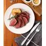 Teivio 56-Piece Silverware Set, Flatware Set Mirror Polished, Dishwasher Safe Service for 8, Include Knife/Fork/Spoon/Steak Knife/Extra Teaspoons