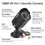 ZOSI 1080P Hybrid 4-in-1 HD TVI/CVI/AHD/CVBS 1920TVL 2.0MP CCTV Camera Home Security System 80ft Day/Night Vision Metal Waterproof Housing For 960H,720P,1080P,5MP,4K analog Surveillance DVR ZOSI 1080P Hybrid 4-in-1 HD TVI/CVI/AHD/CVBS 1920TVL 2.0MP CCTV Camera Home Security System 80ft Day/Night Vision Metal Waterproof Housing For 960H,720P,1080P,5MP,4K analog Surveillance DVR