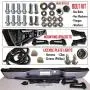Make Auto Parts Manufacturing Rear Painted Silver Step Bumper Assembly Fleetside With Brackets Light Kit Bolts Bar For Chevrolet Silverado 1999-2006 / GMC Sierra 1500 1999-2006 - Partslink GM1103124 Make Auto Parts Manufacturing Rear Painted Silver Step Bumper Assembly Fleetside With Brackets Light Kit Bolts Bar For Chevrolet Silverado 1999-2006 / GMC Sierra 1500 1999-2006 - Partslink GM1103124