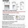 PowerBridge TWO-CK Dual Outlet Recessed In-Wall Cable Management System with PowerConnect for Wall-Mounted Flat Screen LED, LCD, and Plasma TV’s