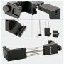 Ulanzi ST-02S Aluminum Phone Tripod Mount w Cold Shoe Mount, Support Vertical and Horizontal, Universal Metal Adjustable Clamp for iPhone 10 Pro Max XS Xs Max X 8 7 Plus Samsung Android Smartphones