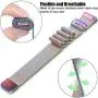 Morsey Compatible with Galaxy Watch 3 45mm/Samsung Galaxy Watch 46mm/Gear S3 Frontier/Classic Band, 22mm Stainless Steel Strap Replacement for Samsung Galaxy Watch 46mm Smartwatch (Colorful) Morsey Compatible with Galaxy Watch 3 45mm/Samsung Galaxy Watch 46mm/Gear S3 Frontier/Classic Band, 22mm Stainless Steel Strap Replacement for Samsung Galaxy Watch 46mm Smartwatch (Colorful)