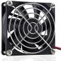 Gdstime 80mm x 25mm 8025B 12V Dual Ball Bearing DC Brushless Cooling Fan Gdstime 80mm x 25mm 8025B 12V Dual Ball Bearing DC Brushless Cooling Fan