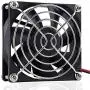 Gdstime 80mm x 25mm 8025B 12V Dual Ball Bearing DC Brushless Cooling Fan