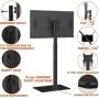 Universal TV Stand with Mount 100 Degree Swivel Height Adjustable and Tilt Function for 19 to 42 inch LCD, LED OLED TVs,HT1001B