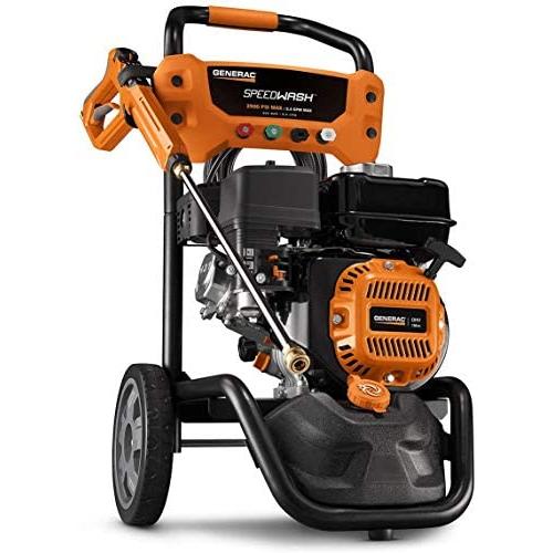 Generac 7899 GPW 2900PSI Power Washer SPEEDW, Black & Orange