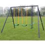 Movement God Metal A-Frame Swing Set