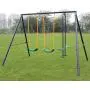 Movement God Metal A-Frame Swing Set