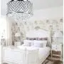 New Galaxy Lighting 4-Light Chrome Finish Round Metal Shade Crystal Chandelier Semi-Flush Mount Ceiling Fixture
