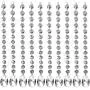 10Pcs Chandelier Crystals Clear Teardrop Crystal Chandelier Pendants Parts Beads Hanging Crystal Beads Chain Garland for Chandeliers Tree Garlands Christmas Wedding Party Celebration Decoration 10Pcs Chandelier Crystals Clear Teardrop Crystal Chandelier Pendants Parts Beads Hanging Crystal Beads Chain Garland for Chandeliers Tree Garlands Christmas Wedding Party Celebration Decoration
