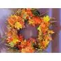 KBHOME 5 Pieces Metal Wire Wreath Frame Black Ring for Christmas Decoration Door Craft KBHOME 5 Pieces Metal Wire Wreath Frame Black Ring for Christmas Decoration Door Craft