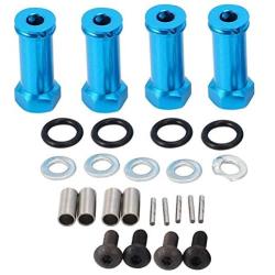 HONG YI-HAT 12mm Lengthen Combiner Wheel Hex Adapters 30mm Extension for WLtoys 144001 12428 A959 RC Car Upgrade Spare Parts Spare Parts (Color : Blue)