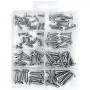 T.K.Excellent Sheet Metal Screw Oval and Pan Head 304 Stainless Steel #6 to #12 Assortment Kit,79 Pcs T.K.Excellent Sheet Metal Screw Oval and Pan Head 304 Stainless Steel #6 to #12 Assortment Kit,79 Pcs