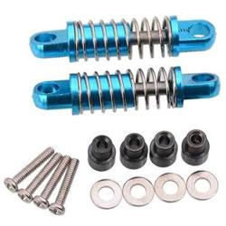 Binchil Metal Full Set Upgrade Parts Shock Absorber for Wltoys 1/28 K969 K979 K989 K999 P929 P939 Rc Car Parts,Blue