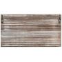 MyGift 3-Piece Torched Wood & Black Metal Pipe Wall Mounted Towel Bar, Toilet Paper Holder, and Robe Hook Bathroom Accessory Set