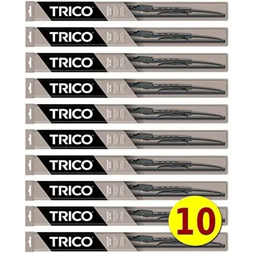 10-Wiper Factory Master Case - Bulk 26'' Wiper Blades for Fleets & Service Repair Shops - TRICO 30-260 Standard 30-Series Metal Frame 26 inch fits 9mm & 9x4 Hook