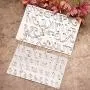 2pcs Dies Cut A-Z Alphabets Capital Upper/Lower Case Letters Numbers Metal Cutting Dies Stencil Mould Template for DIY Scrapbooking Photo Album Decorative Stencils Embossing Paper Card Making Craft 2pcs Dies Cut A-Z Alphabets Capital Upper/Lower Case Letters Numbers Metal Cutting Dies Stencil Mould Template for DIY Scrapbooking Photo Album Decorative Stencils Embossing Paper Card Making Craft