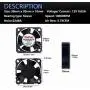 Wathai 30mm x 10mm 12V Small DC Brushless Cooling Fan Wathai 30mm x 10mm 12V Small DC Brushless Cooling Fan