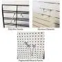 80 Pack 4 inch Metal Pegboard Hooks fits 1/8 Pegboard, Slatwall Holes and Grid Wire Panels, 1/8 inch Diameter PEG Board Pegboard Shelving Hooks for Garage, Office, Kitchen, Craft Shop, Retail Shop 80 Pack 4 inch Metal Pegboard Hooks fits 1/8 Pegboard, Slatwall Holes and Grid Wire Panels, 1/8 inch Diameter PEG Board Pegboard Shelving Hooks for Garage, Office, Kitchen, Craft Shop, Retail Shop