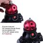 iShoot Multifunctional All Metal Magic Ball with 14 x 3/8'' Screw Hole for Camera Tripod Head Studio Flash Light Stand Adapter Screw (1 x Magic Ball + 3 x 3/8'' Screws)